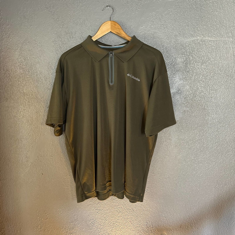 COLUMBIA Men’s shirt green size XL
